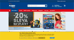 Desktop Screenshot of planeo.cz